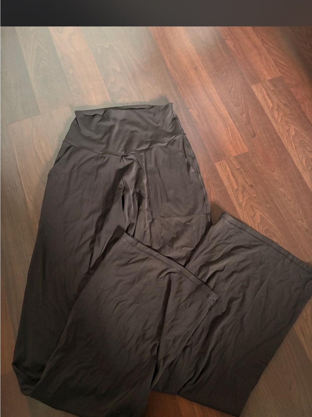 Women's High-Waist brown trousers